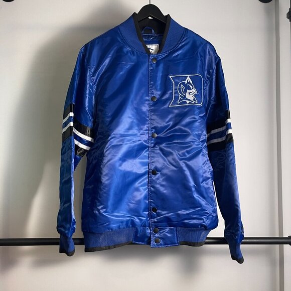 Starter Duke Blue Devils satin jacket size XL - Picture 1 of 3